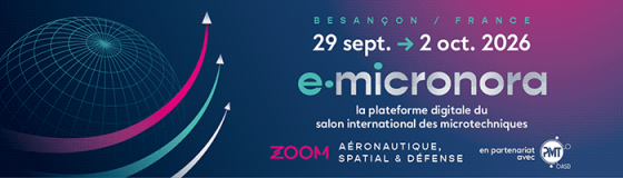 Rendez-vous au salon MICRONORA à Besançon !
